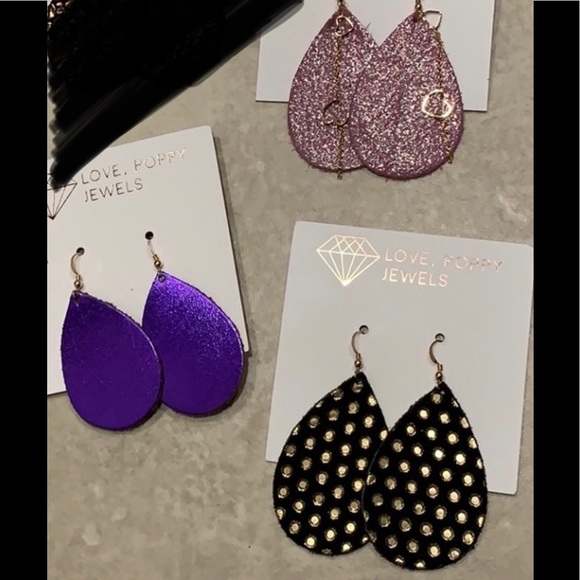 Jewelry - Love, Poppy Jewels earring Lot